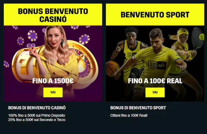 DaznBet Casino Italy prom