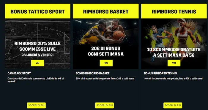 DaznBet Casino Italy bonus