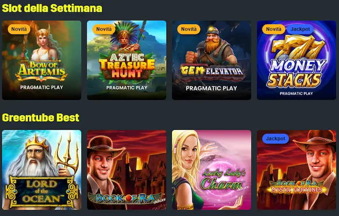 DaznBet Casino Italy Giochi